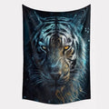 Midnight Tiger Tapestry – 60x90cm Wall Art