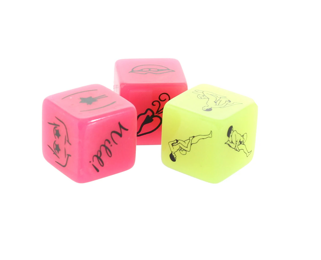Glow-In-The-Dark Oral Dice – Couples Game
