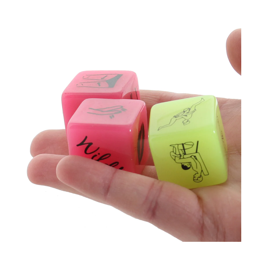 Glow-In-The-Dark Oral Dice – Couples Game