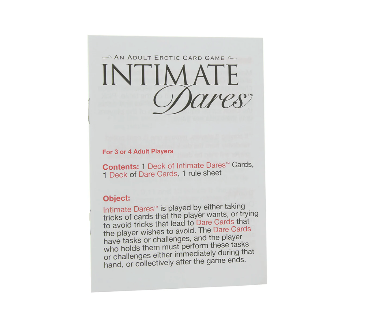 Intimate Dares™ Adult Erotic Card Game