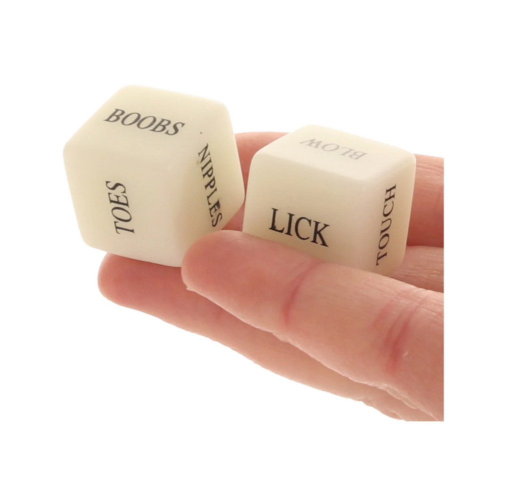 Glow-in-the-Dark Erotic Dice – Couples Adult Game