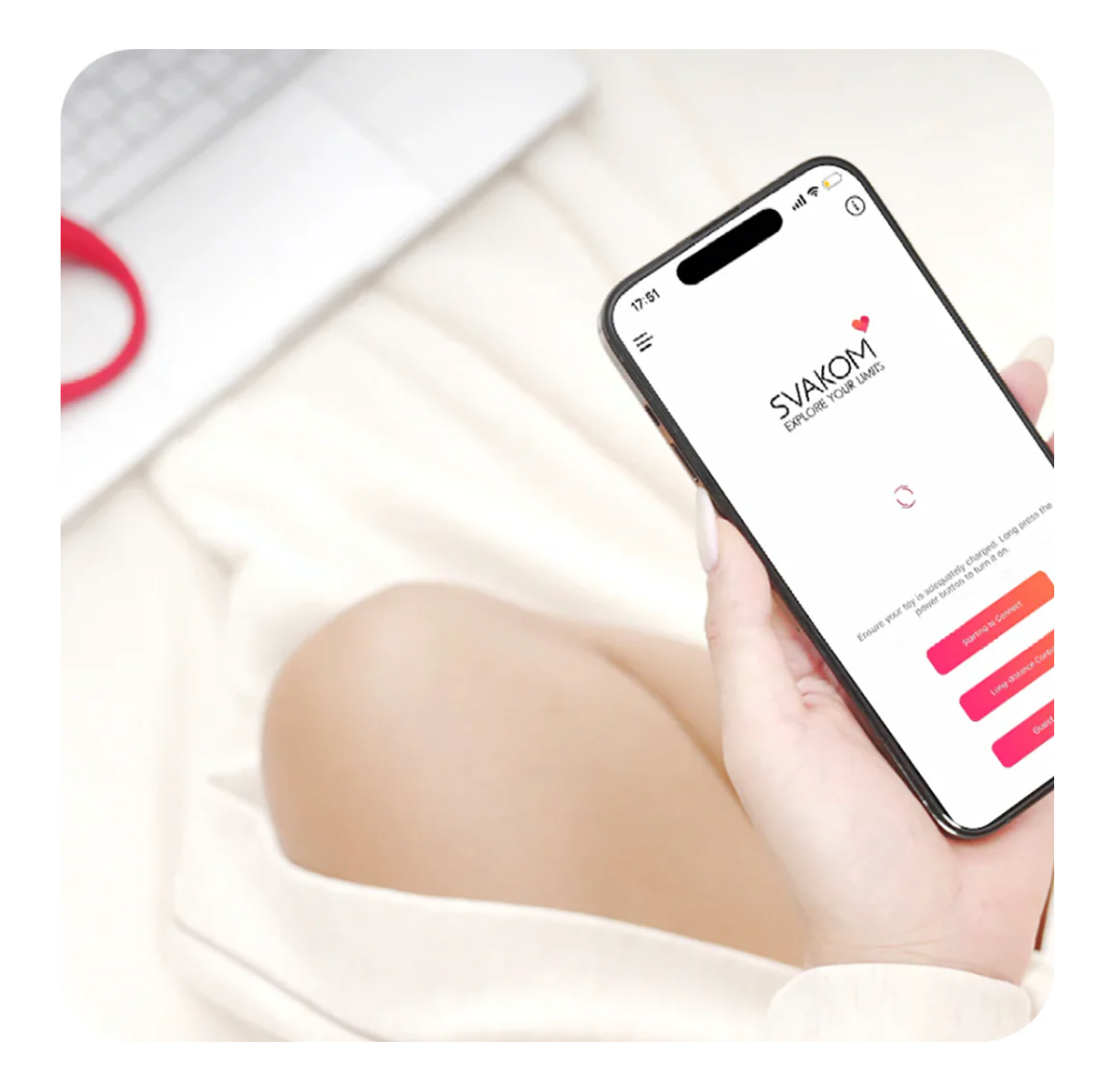 SVAKOM Ella Neo App-Controlled Bullet Vibe – Red