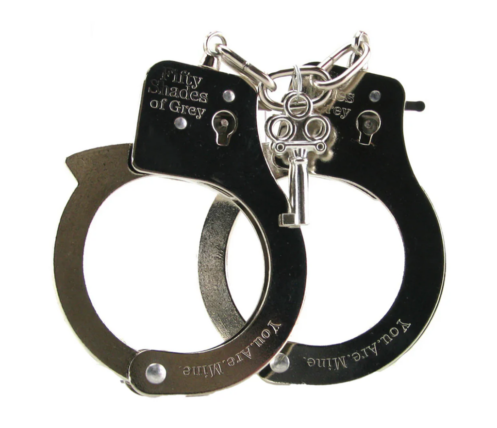 You Are Mine Metal Handcuffs – Fifty Shades of Grey
