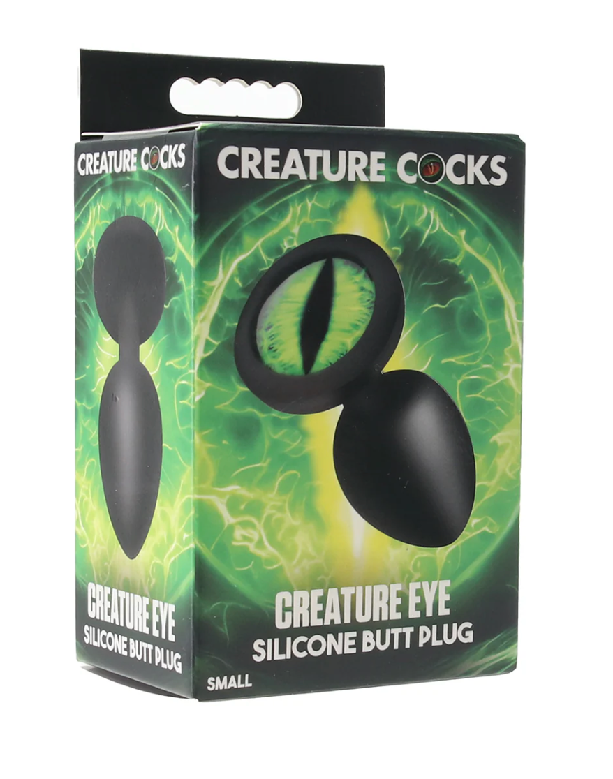 Creature Eye Silicone Butt Plug – Small