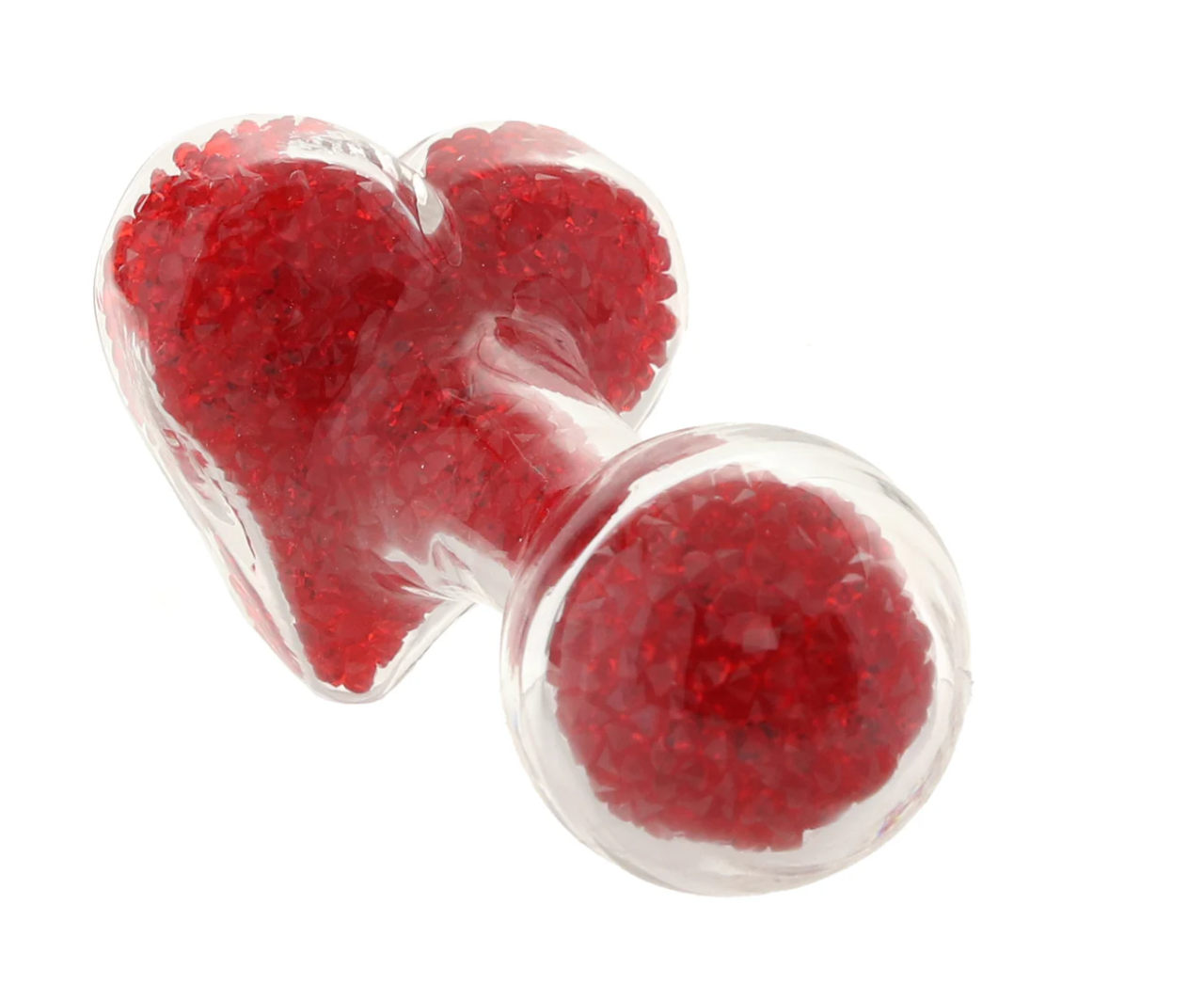 Oh My Gem – Lustre Glass Butt Plug (Red)