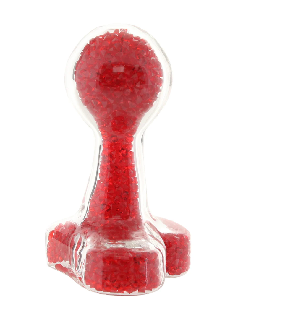 Oh My Gem – Lustre Glass Butt Plug (Red)