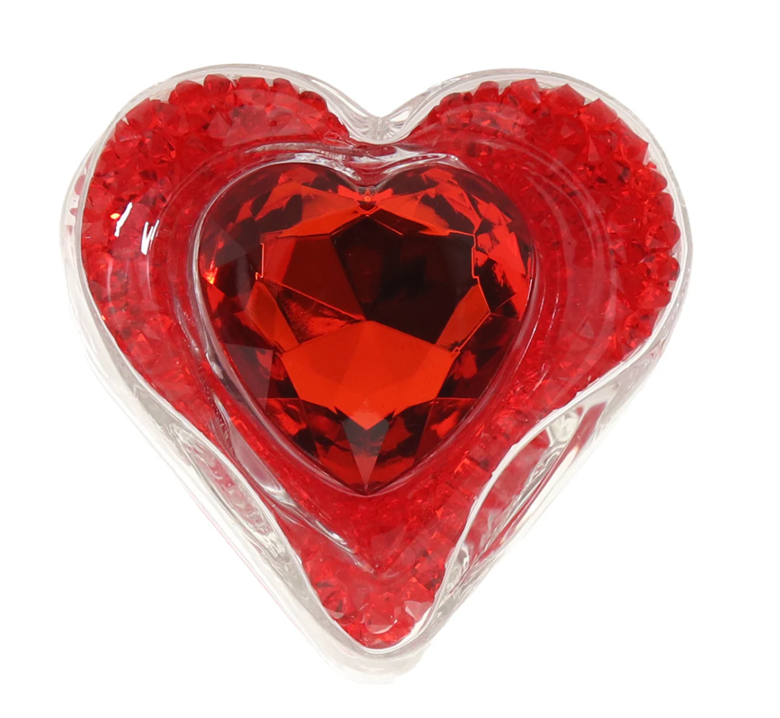 Oh My Gem – Lustre Glass Butt Plug (Red)