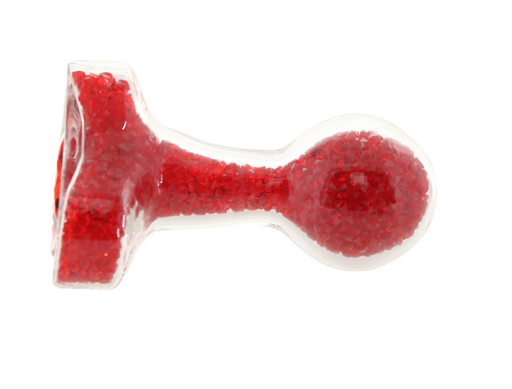 Oh My Gem – Lustre Glass Butt Plug (Red)