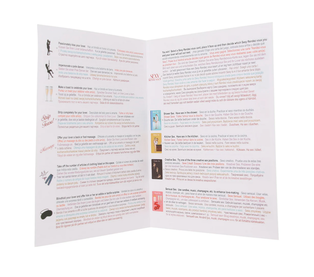 Sexy Rendez-Vous™ – Flirty Couples Board Game