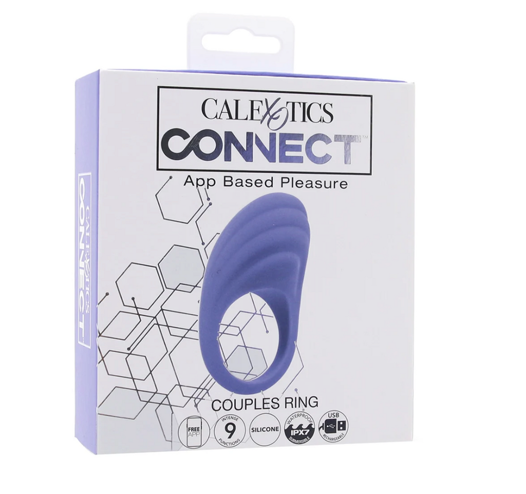 CalExotics Connect App-Controlled Couples Ring