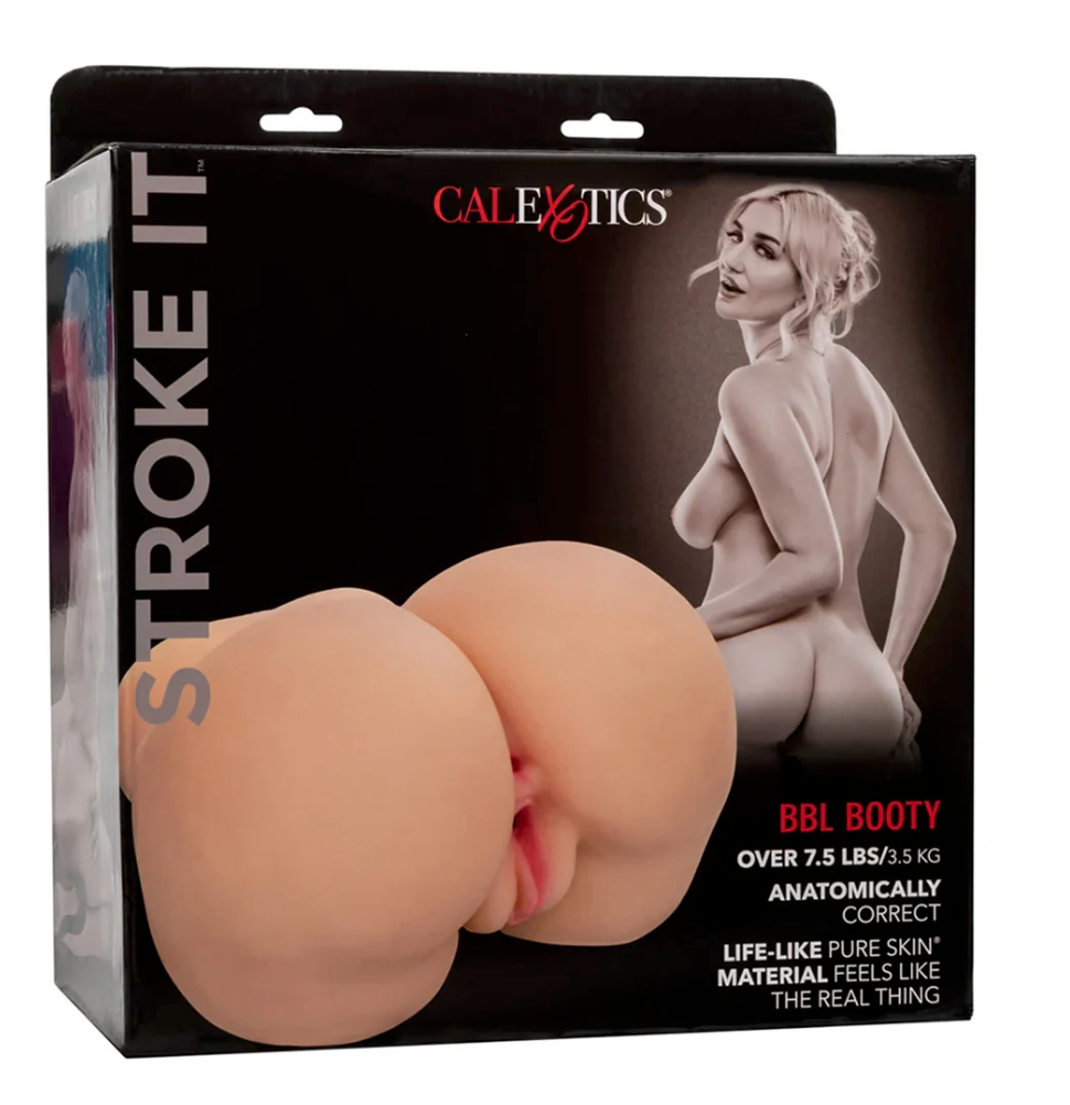 CalExotics Stroke It BBL Booty Masturbator – Light