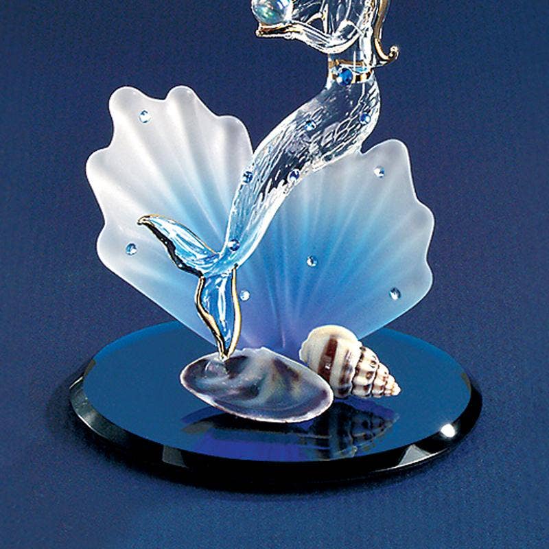 Mermaid on Blue Coral