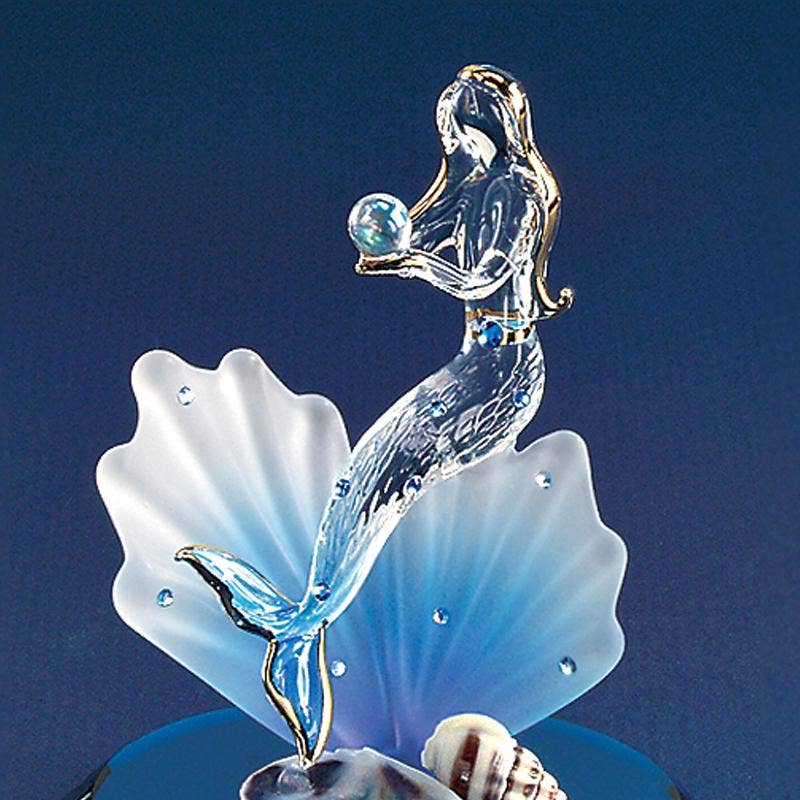 Mermaid on Blue Coral