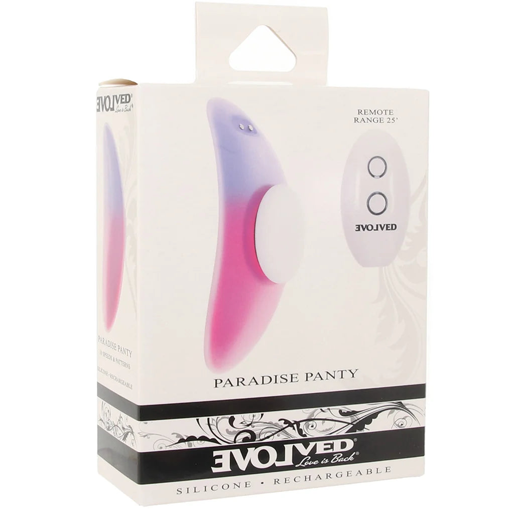 Evolved Paradise Remote Panty Vibe – Pink & Blue