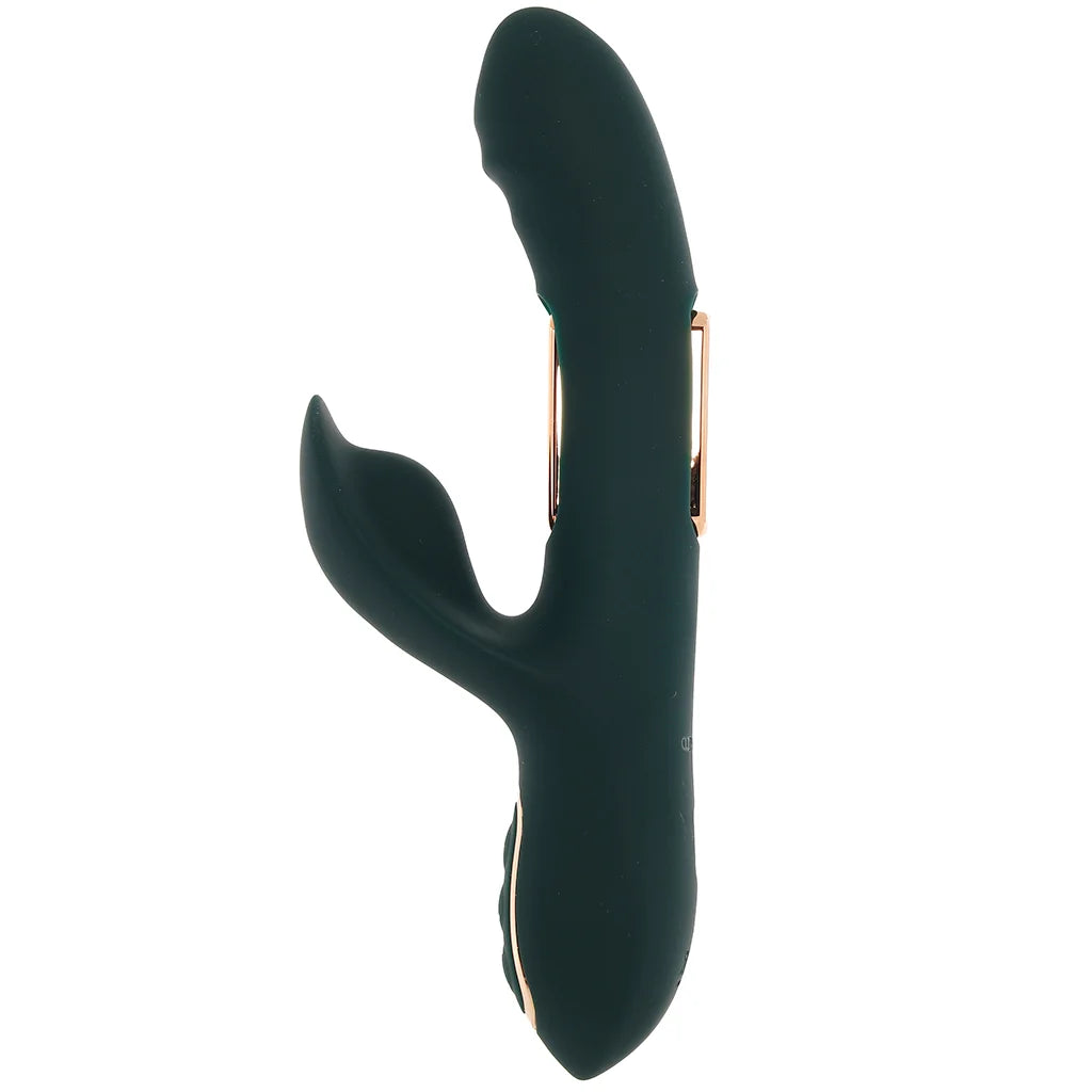 Evolved Heart of Gold Tapping Rabbit Vibe – Green