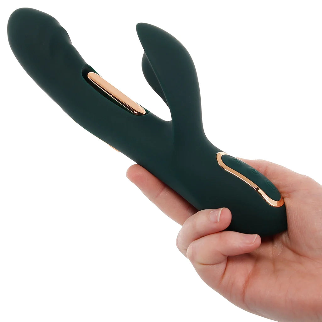 Evolved Heart of Gold Tapping Rabbit Vibe – Green