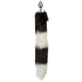 CalExotics Running Wild Black & White Tail Plug
